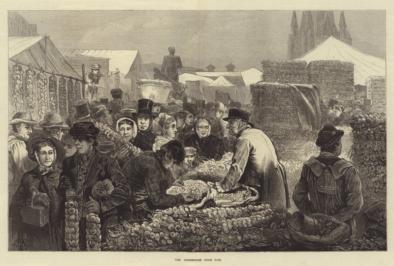 A feira de cebola de birmingham de Edwin Buckman
