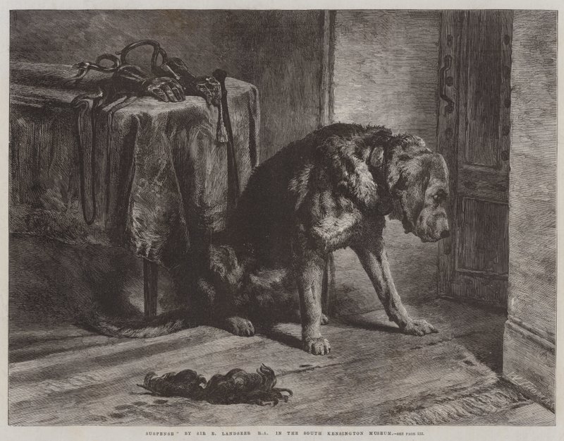 Suspense de Edwin Landseer