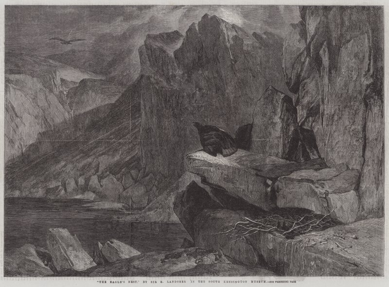 Ninho da águia de Edwin Landseer