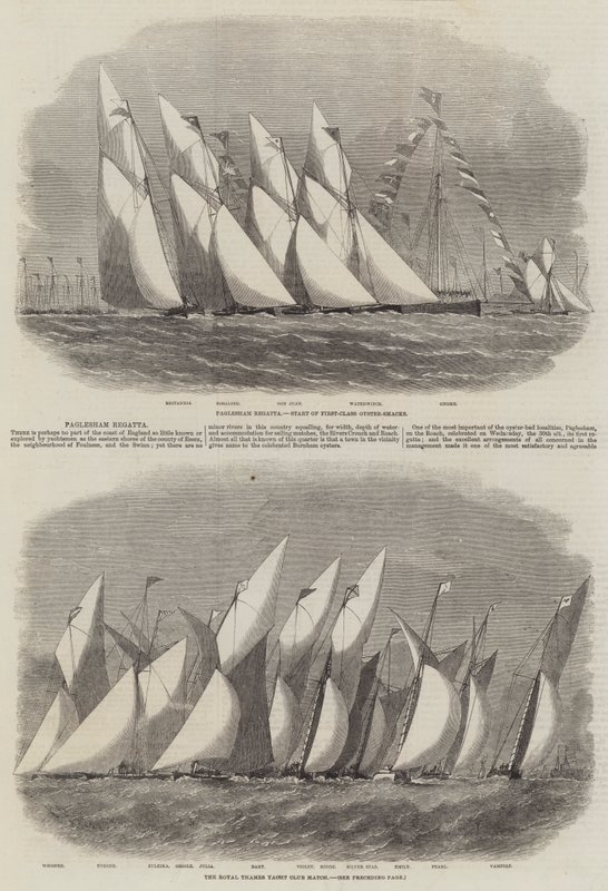 Regata de Paglesham de Edwin Weedon