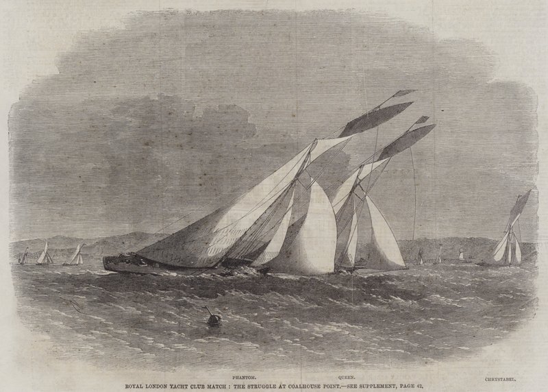 Royal London Yacht Club Match, a luta no ponto Coalhouse de Edwin Weedon
