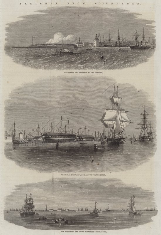 Esboços de Copenhague de Edwin Weedon