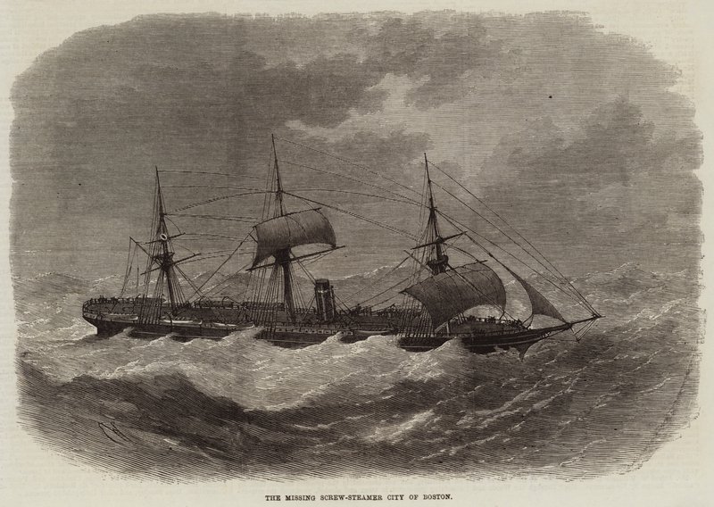 O Mississippi Steamer City de Boston de Edwin Weedon