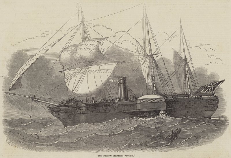 O navio desaparecido, para a frente de Edwin Weedon