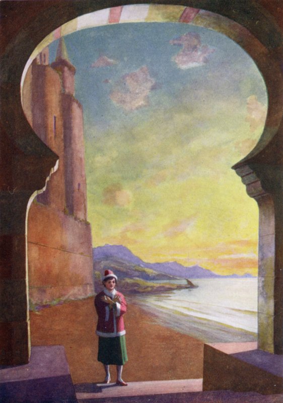 Ao pôr do sol, ele entrou no palácio de Edwin Arthur Norbury