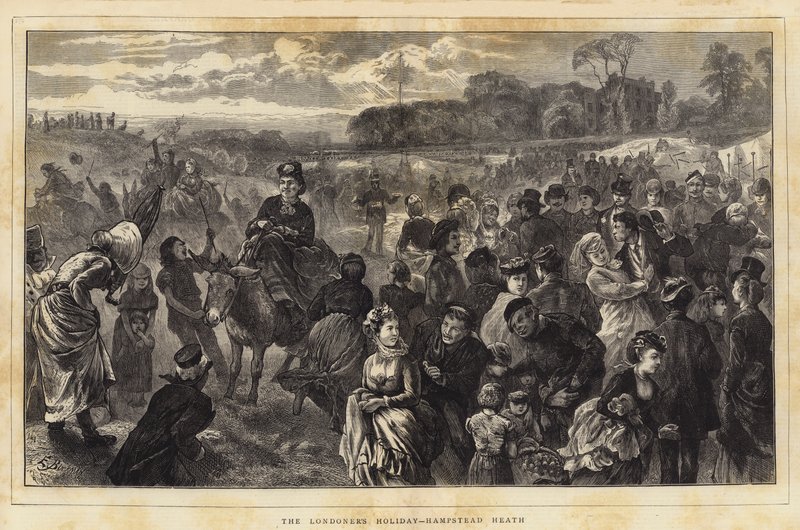 As férias do londrino, Hampstead Heath de Edwin Buckman