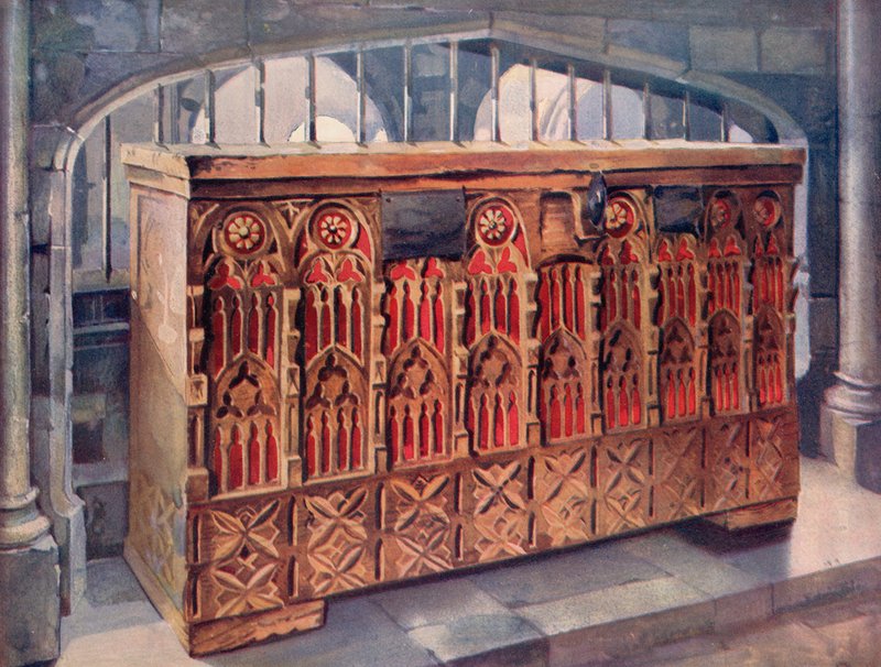 Coffer Buttressed do século XIV de Edwin John Foley