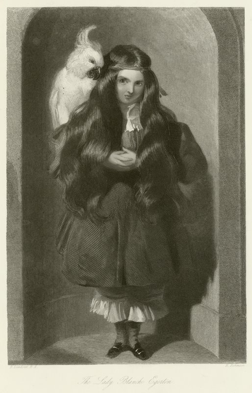 A, senhora, blanche, egerton de Edwin Landseer