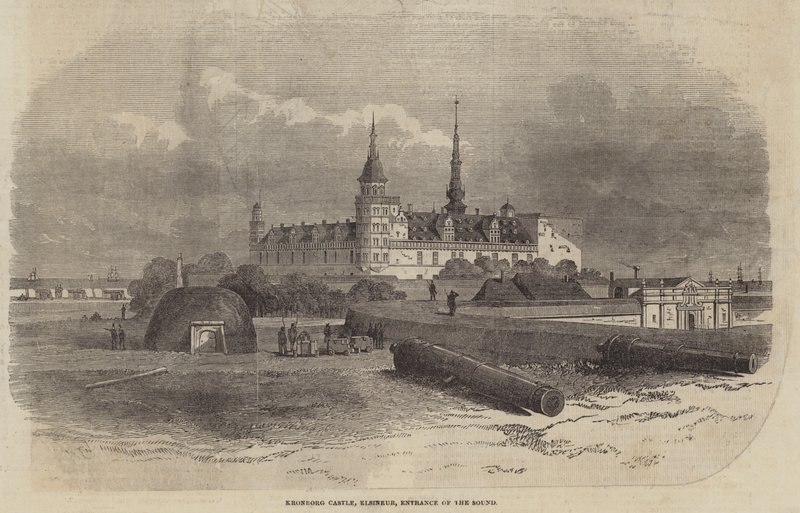 Castelo de Kronborg, Elsineur, entrada do som de Edwin Weedon