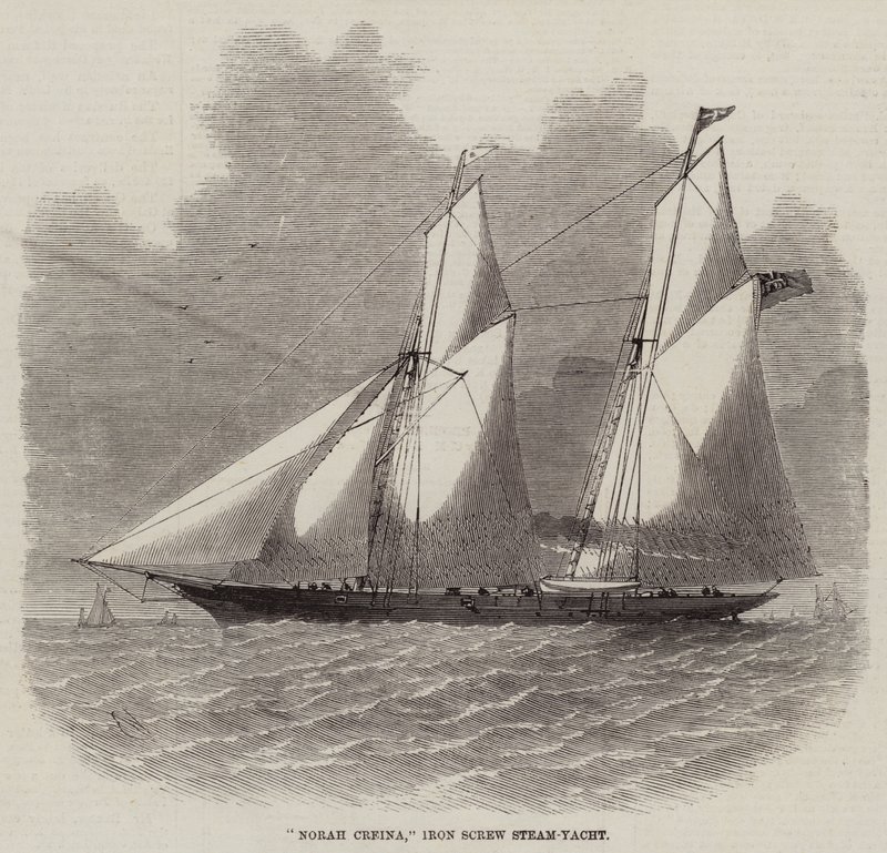 Norah Creina, Iate a Vapor de Parafuso de Ferro de Edwin Weedon