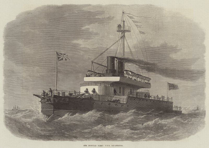 Nossa Frota Ironclad, Devastação HMS de Edwin Weedon