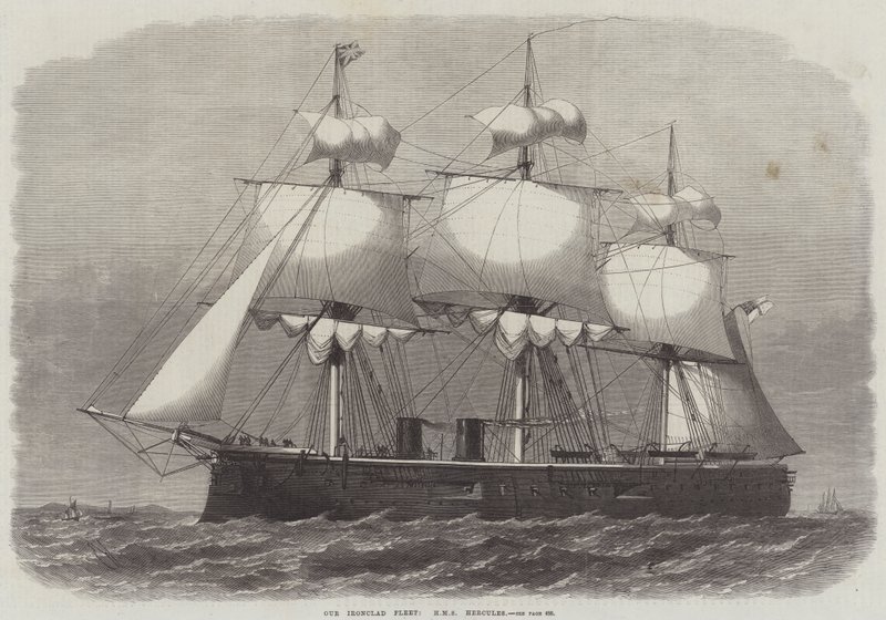Nossa Frota Ironclad, HMS Hercules de Edwin Weedon