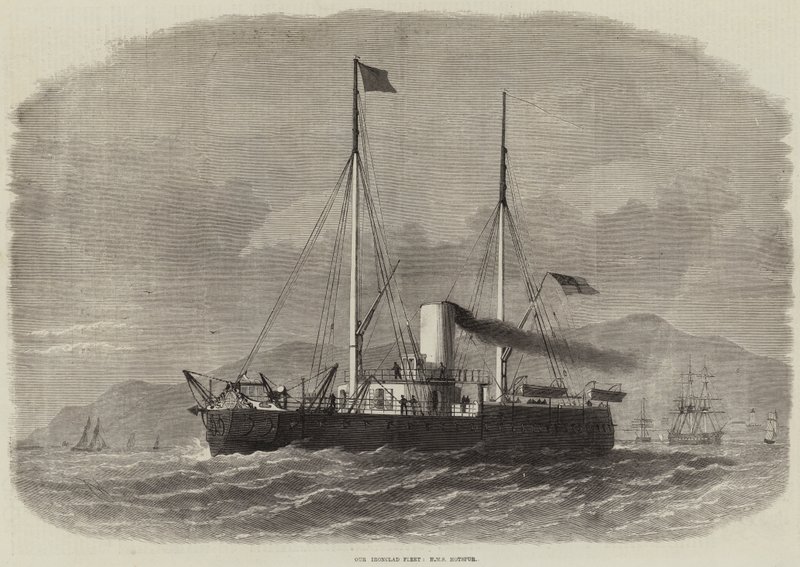 Nossa Frota Ironclad, HMS Hotspur de Edwin Weedon