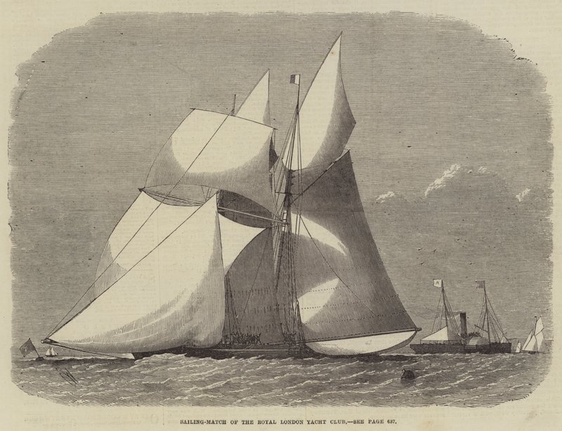 Partida de Vela do Royal London Yacht Club de Edwin Weedon