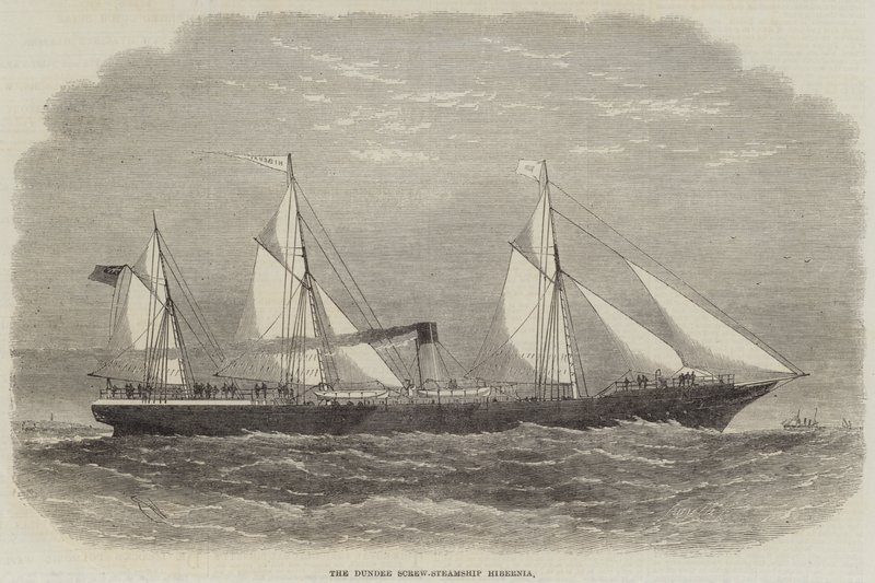 O Hibernia Parafuso A Vapor De Dundee de Edwin Weedon