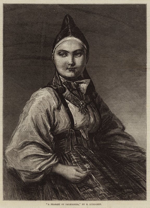 Um camponês de Dalecarlia de Egron Sellif Lundgren