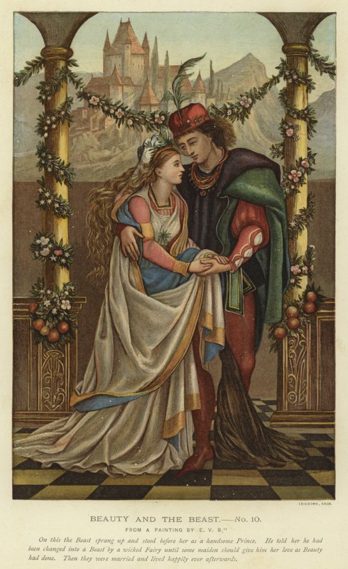 Cena da Bela e a Fera de Eleanor Vere Boyle