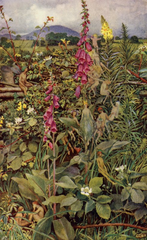 Guinevere (cor litho) de Eleanor Fortescue Brickdale