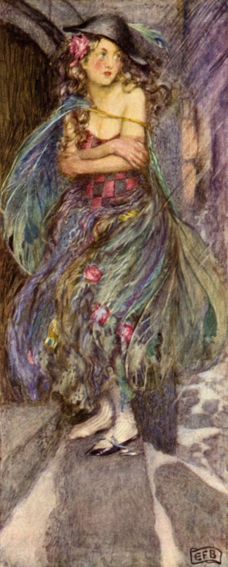 O Firefly (cor litho) de Eleanor Fortescue Brickdale