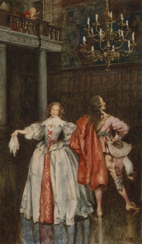O Voo da Duquesa (cor litho) de Eleanor Fortescue Brickdale
