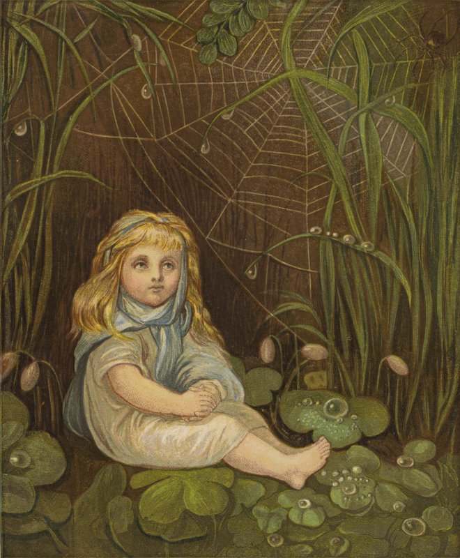 As estrelas estão longe, muito longe (lito colorido) de Eleanor Fortescue Brickdale