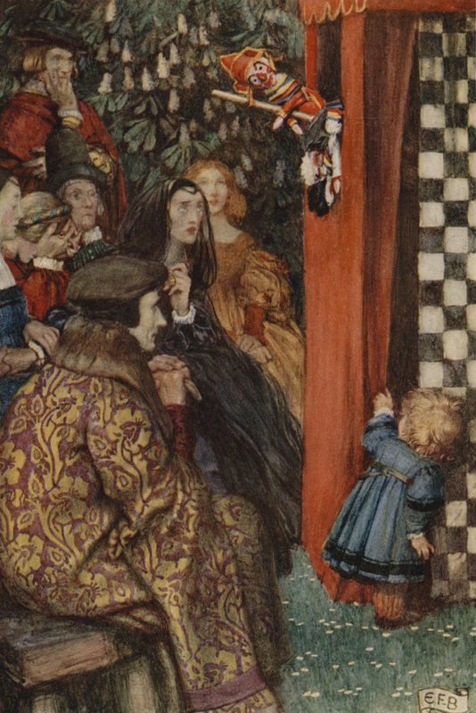 Supondo que uma lata de batota pode Gull todas estas, eram mais milagrosas (cor litho) de Eleanor Fortescue Brickdale