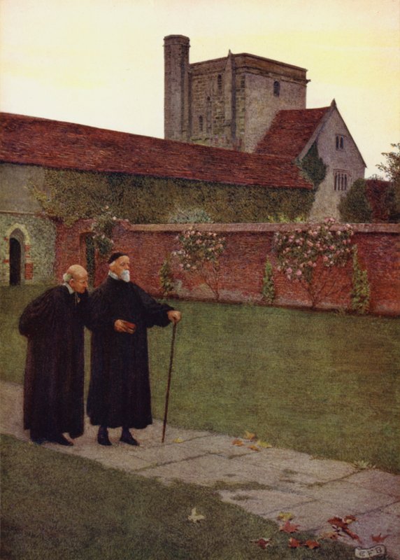 Desatado ao mundo pelo cuidado De fama pública ou respiração privada (lito colorido) de Eleanor Fortescue Brickdale