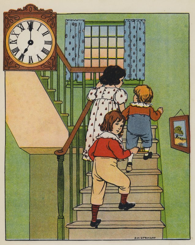 Hora de dormir (cor litho) de Elise H. Stewart