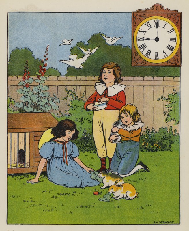 Tempo de alimentação (cor litho) de Elise H. Stewart