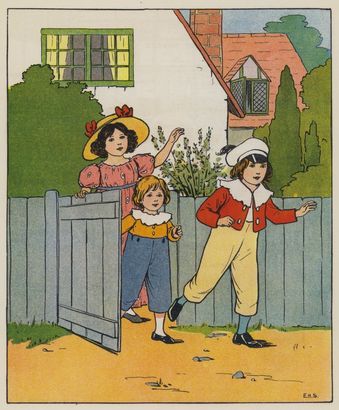 Sábado, feriado (cor litho) de Elise H. Stewart