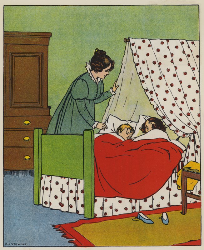 Tempo de sono (cor litho) de Elise H. Stewart