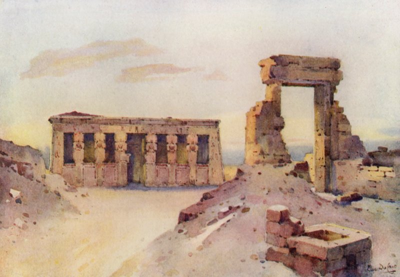 Dendereh (cor litho) de Ella Du Cane
