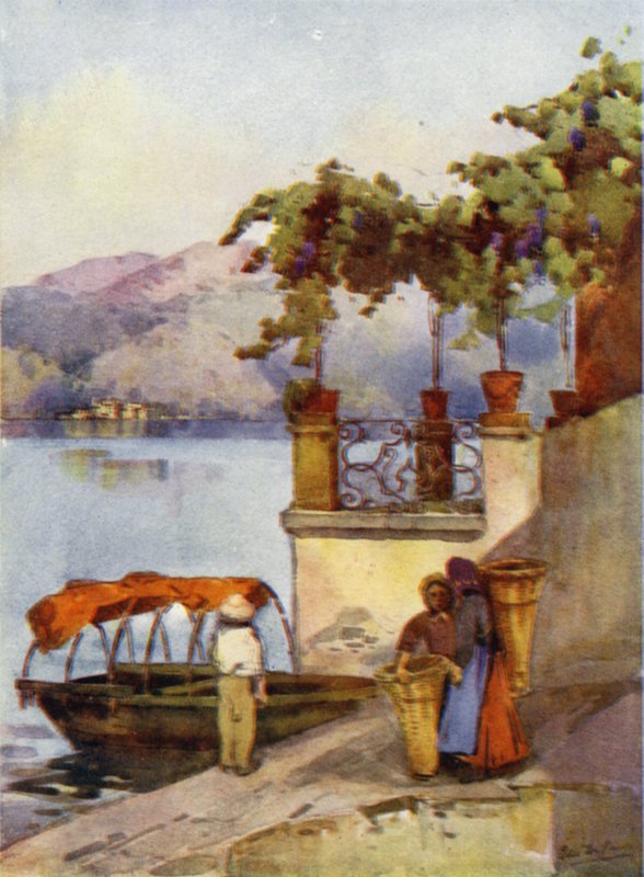 Sair do Mercado (cor litho) de Ella Du Cane