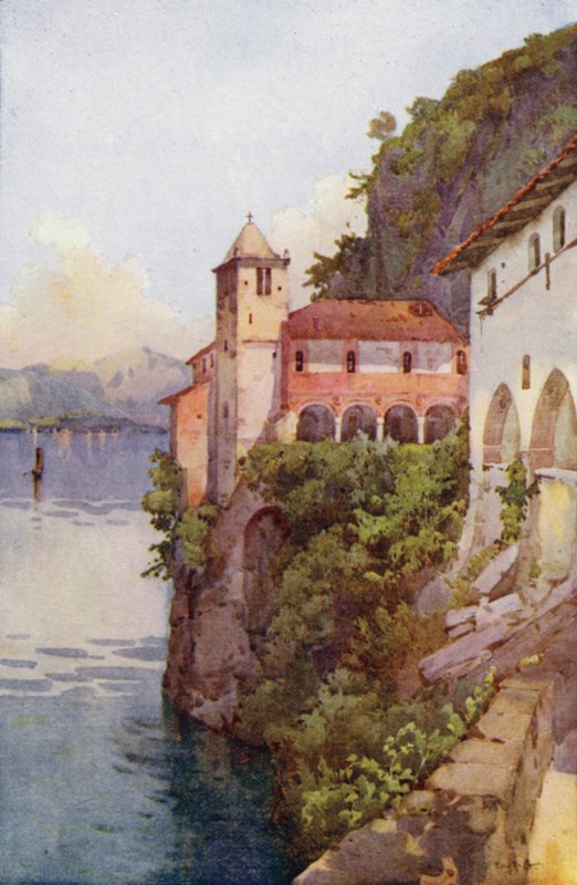 Santa Caterina, Lago Maggiore (lito colorido) de Ella Du Cane