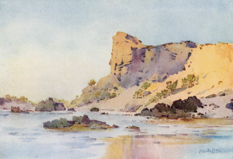 A Segunda Catarata (cor litho) de Ella Du Cane