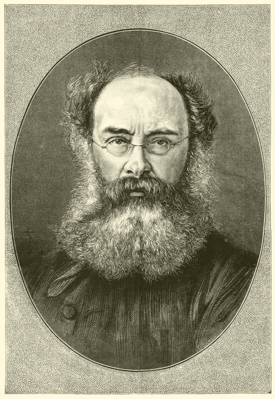 Retrato de Anthony Trollope de Elliott und Fry Studio