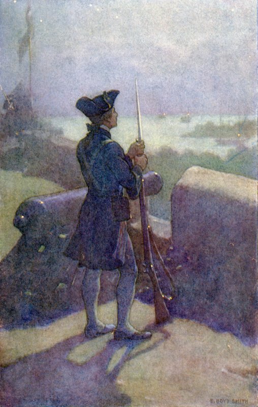 Eu regularmente tomava meu turno de plantão como um soldado comum de Elmer Boyd Smith