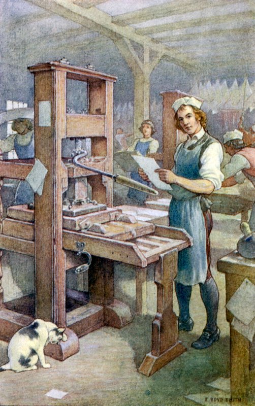 Eu comecei a trabalhar na imprensa de Elmer Boyd Smith