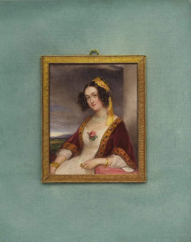 Retrato de uma mulher desconhecida de Emanuel Thomas Peter
