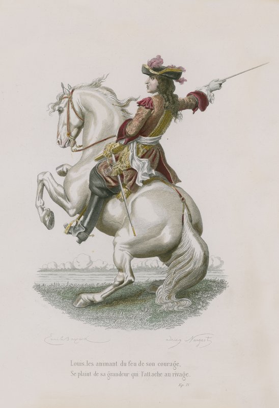 Epitre IV, Au Rois, 1672 de Emile Antoine Bayard