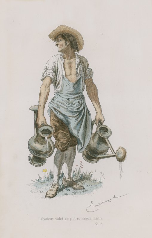 Epístola XI, Para Meu Jardineiro, 1695 de Emile Antoine Bayard