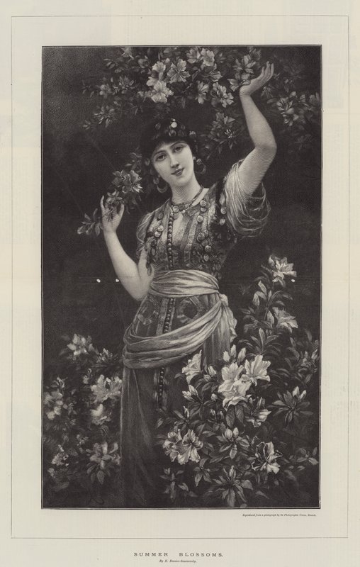 Flores de verão de Emile Eismann Semenowski