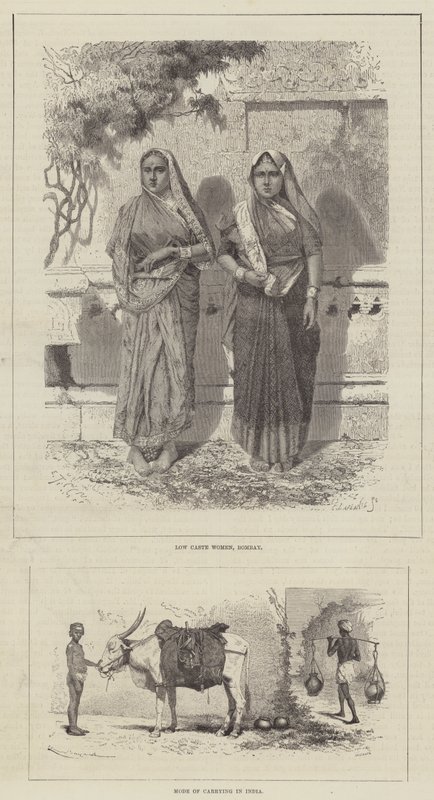 Cenas na Índia de Emile Theodore Therond
