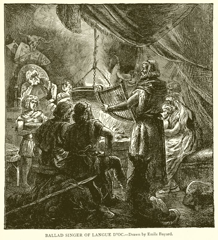 Balada Cantor de Langue D&39;oc de Emile Antoine Bayard