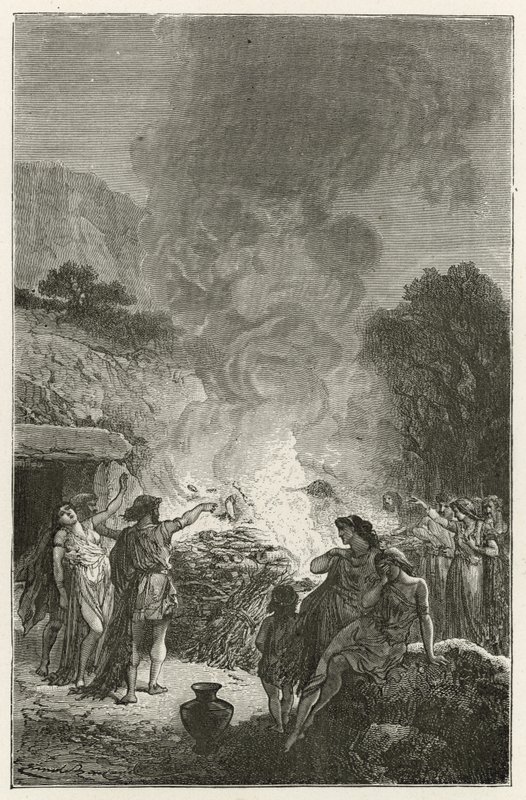 Funeral na hora de fazer de Emile Antoine Bayard