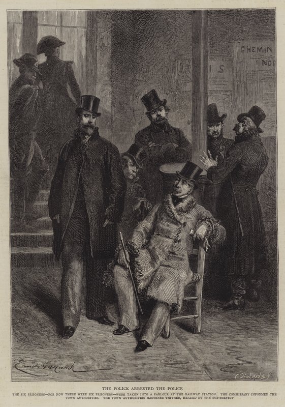 A história de um crime, o testemunho de uma testemunha ocular de Emile Antoine Bayard