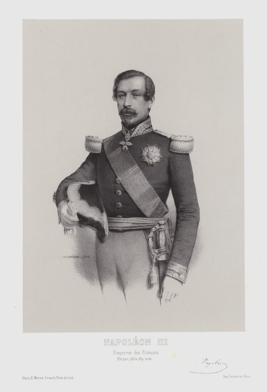 Napoleão III, imperador da França de Emile Desmaisons