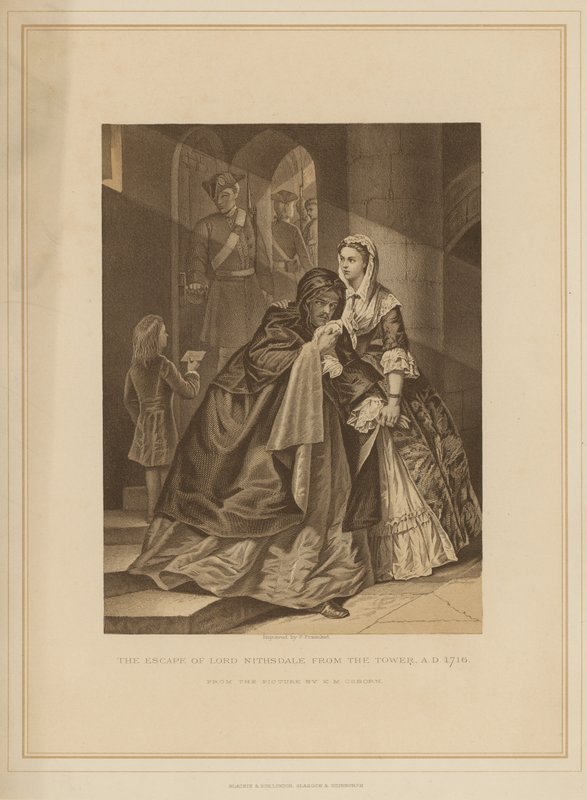 O ecsape de Lord Nithsdale da Torre de Londres de Emily Mary Osborn