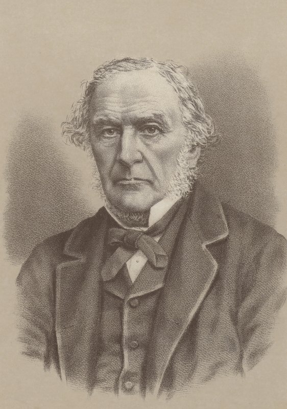 William Ewart Gladstone, Primeiro Ministro Britânico 1868-1874, 1880-1885, 1886 e 1892-1894 de English Photographer