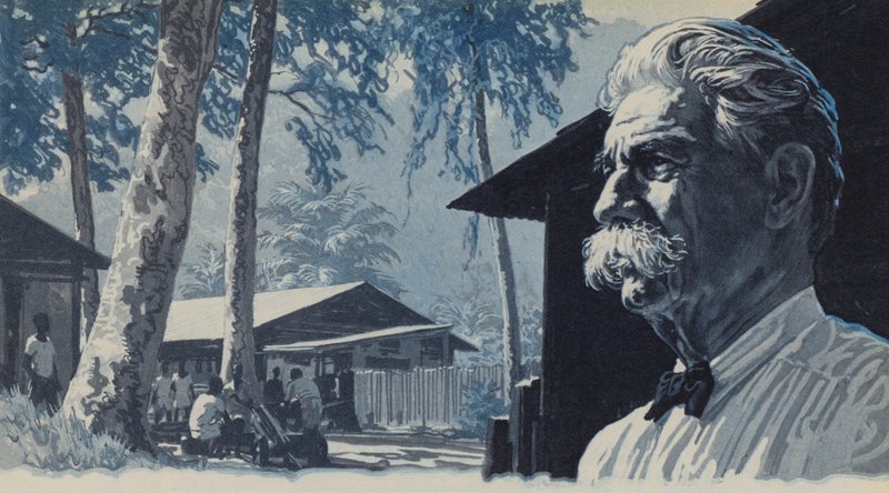 Albert Schweitzer na África mais escura de English School